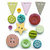 Fancy Pants Designs - Everyday Circus Collection - Button Set
