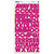 Fancy Pants Designs - Me-ology Collection - Cardstock Stickers - Alphabet - Hot Pink