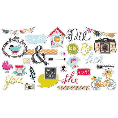 Fancy Pants Designs - Me-ology Collection - Ephemera Pack