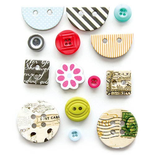 Fancy Pants Designs - Me-ology Collection - Button Set