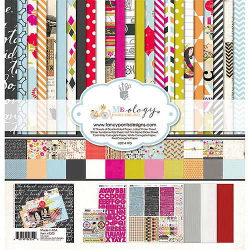 Fancy Pants Designs - Me-ology Collection - 12 x 12 Collection Kit