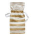 Fancy Pants Designs - Canvas Bag - Gold Stripes