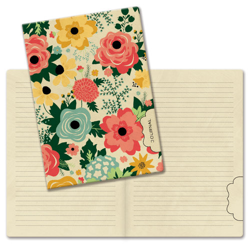 Fancy Pants Designs - Burlap and Bouquets Collection - Journal One