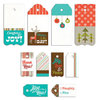 Fancy Pants Designs - Oh, Deer Collection - Christmas - Decorative Tag Set
