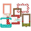 Fancy Pants Designs - Oh, Deer Collection - Christmas - Patterned Photo Frames