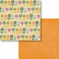 Fancy Pants Designs - Flutter Collection - 12 x 12 Double Sided Paper - Meadow