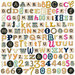 Fancy Pants Designs - Flutter Collection - Alphabet and Number Pack