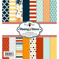 Fancy Pants Designs - Making Waves Collection - 6 x 6 Paper Pad