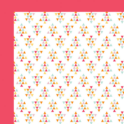 Fancy Pants Designs - Summer Sun Collection - 12 x 12 Double Sided Paper - Sandcastles