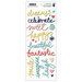 Fancy Pants Designs - Happy Place Collection - Puffy Stickers - Script Words