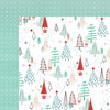 Fancy Pants Designs - Wish Season Collection - Christmas - 12 x 12 Double Sided Paper - Whimsical Forest