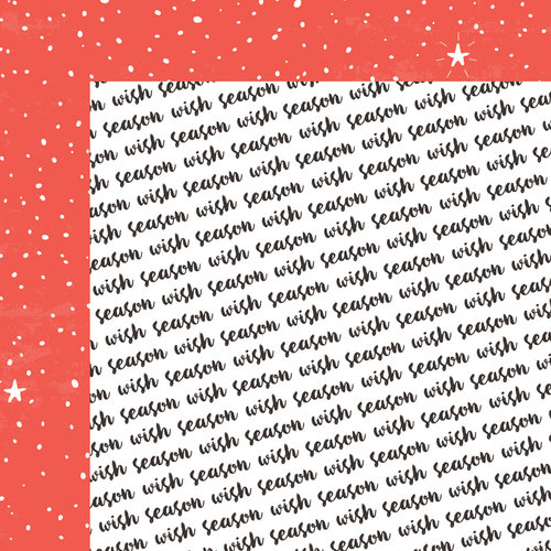 Fancy Pants Designs - Wish Season Collection - Christmas - 12 x 12 Double Sided Paper - Season to Wish
