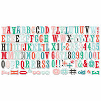 Fancy Pants Designs - Wish Season Collection - Christmas - Alphabet and Number Pack