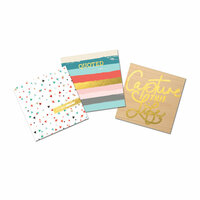 Fancy Pants Designs - Wish Season Collection - Christmas - 4 x 4 Mini Journals Pack