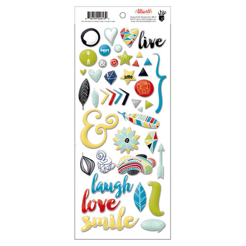Fancy Pants Designs - Attwell Collection - Puffy Stickers