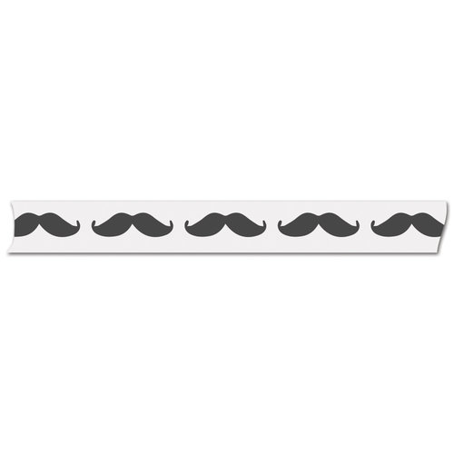 Fancy Pants Designs - Good Fellows Collection - Washi Tape - Mustache