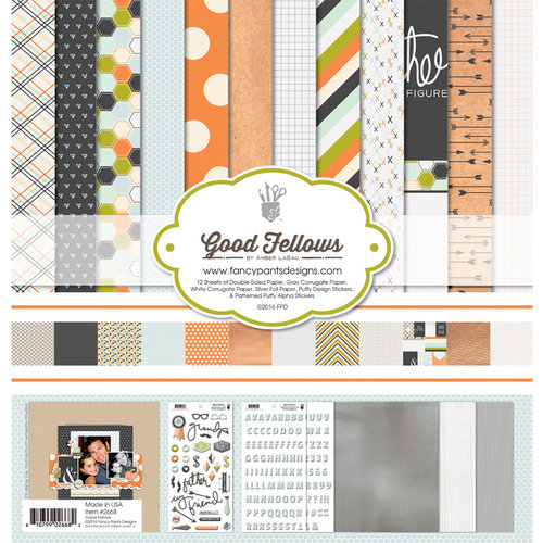 Fancy Pants Designs - Good Fellows Collection - 12 x 12 Collection Kit