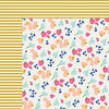 Fancy Pants Designs - Millie and June Collection - 12 x 12 Double Sided Paper - Our Garden
