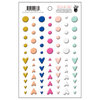 Fancy Pants Designs - Millie and June Collection - Puffy Stickers - Dot