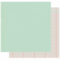 Fancy Pants Designs - Golden Days Collection - 12 x 12 Double Sided Paper - Teal Dot