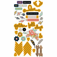 Fancy Pants Designs - Golden Days Collection - Puffy Stickers
