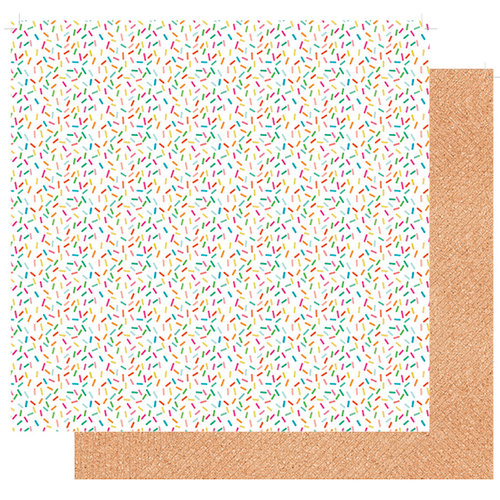Fancy Pants Designs - Joy Parade Collection - 12 x 12 Double Sided Paper - Sprinkle Some Joy