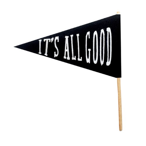 Fancy Pants Designs - Craft Edition Collection - Felt Pennant - It's All Good