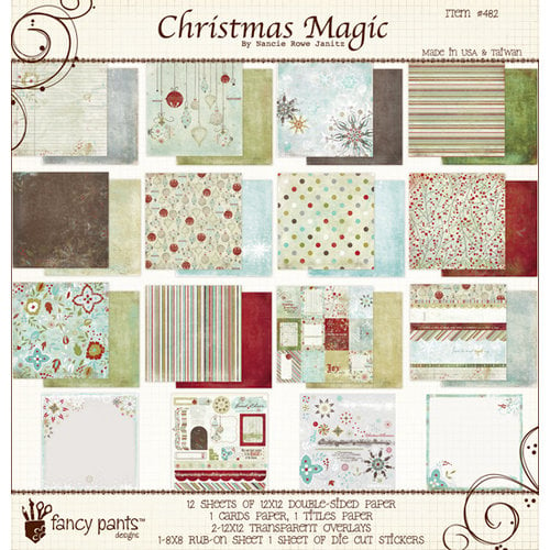 Fancy Pants Designs - Christmas Magic Collection - 12 x 12 Paper Kit