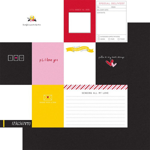 Fancy Pants Designs - Sweet Nothings Collection - 12 x 12 Double Sided Paper - Moments to Love