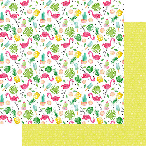 Fancy Pants Designs - Hello Sunshine Collection - 12 x 12 Double Sided Paper - Summer Fun