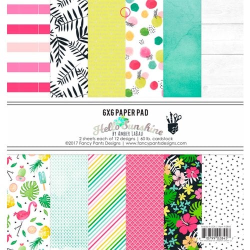 Fancy Pants Designs - Hello Sunshine Collection - 6 x 6 Paper Pad