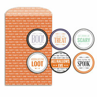Fancy Pants Designs - Spellbound Collection - Halloween - Treat Bag with Stickers
