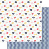 Fancy Pants Designs - Poolside Collection - 12 x 12 Double Sided Paper - Pooling Around