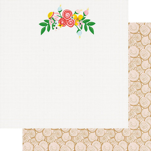 Fancy Pants Designs - The Bright Side Collection - 12 x 12 Double Sided Paper - Natural Beauty