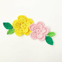 Fancy Pants Designs - The Bright Side Collection - Crochet Flowers