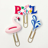 Fancy Pants Designs - Poolside Collection - Paper Clips