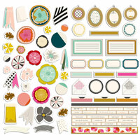 Fancy Pants Designs - The Yellow Door Collection - Die Cut Stickers