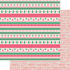 Fancy Pants Designs - Christmas Cottage Collection - 12 x 12 Double Sided Paper - Wrap Star