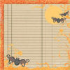 Fancy Pants Designs - Trick or Treat Collection - Halloween - 12 x 12 Double Sided Paper - Flying Bats