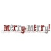 Fancy Pants Designs - Christmas Magic Collection - Glitter Cuts Tranparencies - Merry Title