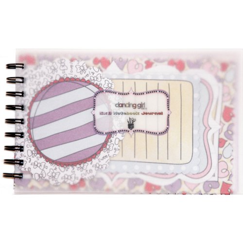 Fancy Pants Designs - Dancing Girl Collection - 5 x 8 Notebook Journal