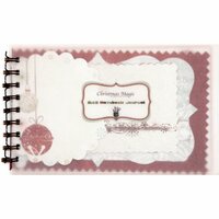 Fancy Pants Designs - Christmas Magic Collection - 5 x 8 Notebook Journal , CLEARANCE