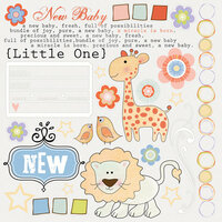 Fancy Pants Designs - Little Sprout Collection - Rub Ons, CLEARANCE