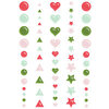 Fancy Pants Designs - Home For Christmas Collection - Stickers - Puffy Dots