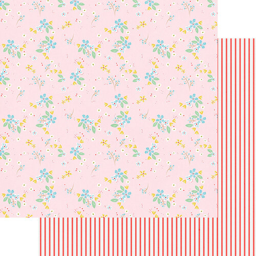 Fancy Pants Designs - A Cherry On Top Collection - 12 x 12 Double Sided Paper - Sweet Floral