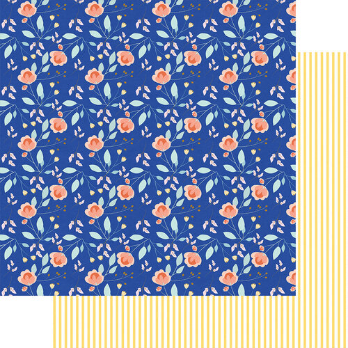 Fancy Pants Designs - Peachy Keen Collection - 12 x 12 Double Sided Paper - Peach Blossom