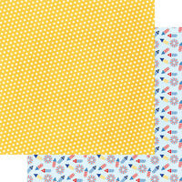 Fancy Pants Designs - Hometown Summer Collection - 12 x 12 Double Sided Paper - Sunny Days