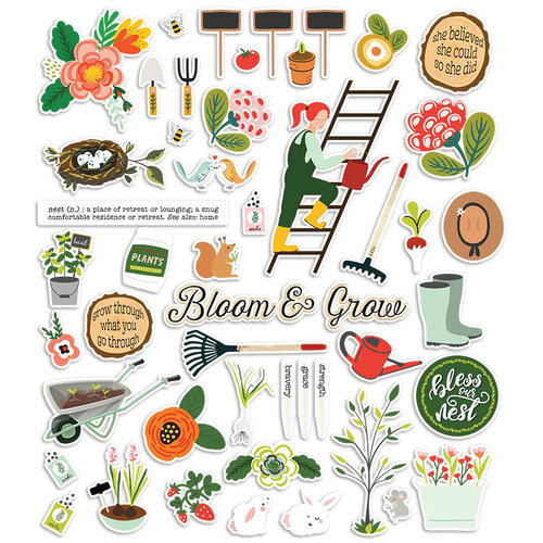 Fancy Pants Designs - Bloom and Grow Collection - Ephemera