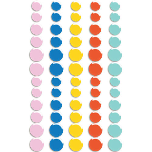 Fancy Pants Designs - Simply Summer Collection - Enamel Dots