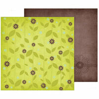 Fancy Pants Designs - Delight Collection - 12 x 12 Double Sided Paper - Garden